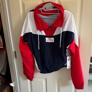 Fila Tri-Color Windbreaker Jacket